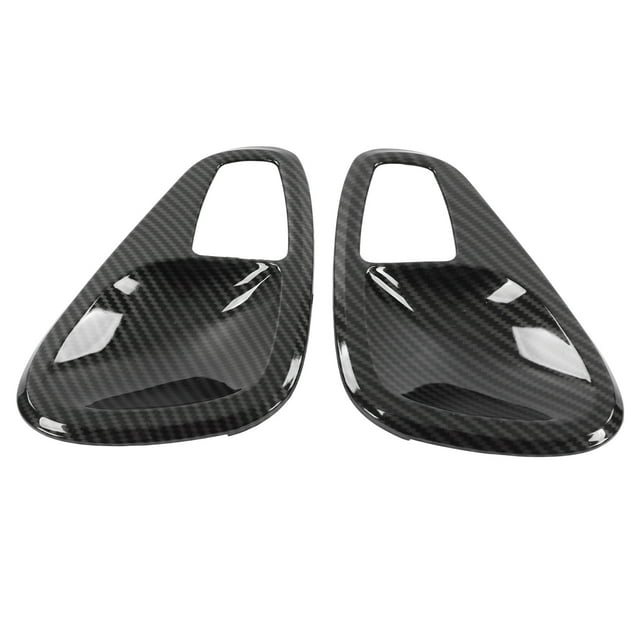 Reemplazo De Estilo De Fibra De Carbono Para Manija De Puerta Interior De Puerta, Cubierta De Cuenco Para Smart Fortwo W451 Facelift 2011-2014