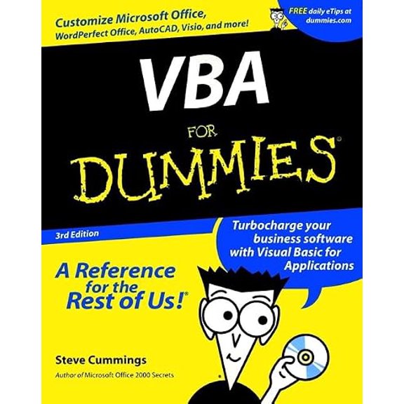 Pre-Owned VBA For Dummies (Paperback) 0764508563 9780764508561
