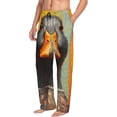 thumbnail image 6 of Susaid Colorful Painted Duck Print Mens Pajama Pants Set Sleep & Lounge Pants, PJ Bottoms with Pockets and Button Fly-XX-Large, 6 of 6
