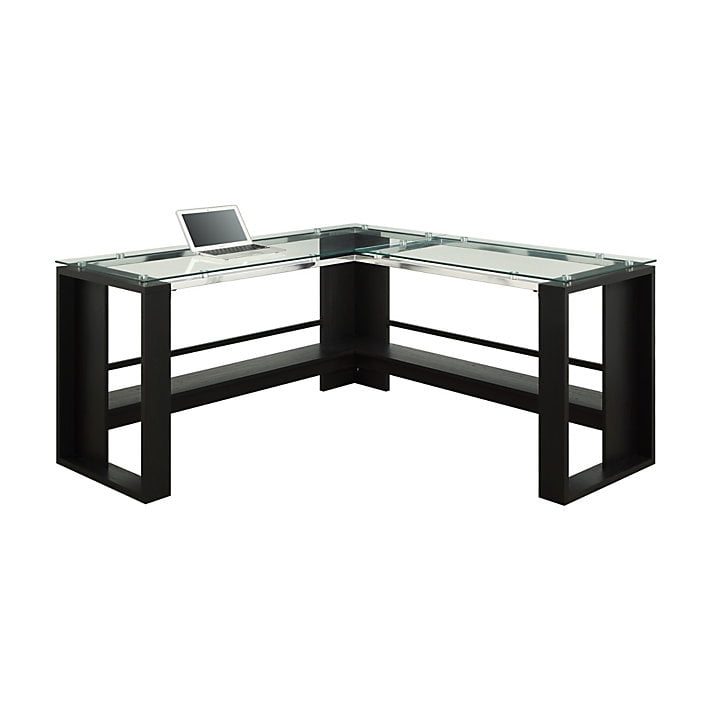 Whalen Jasper L Desk Espresso Walmart Com