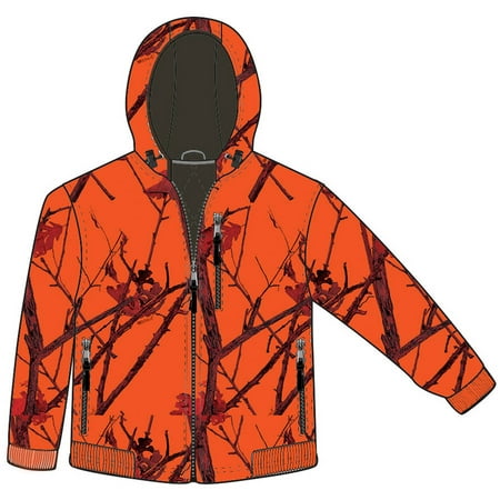 Gamehide Deer Camp Youth Jacket, Woodlot Blaze (Best Deer Hunting Jacket)