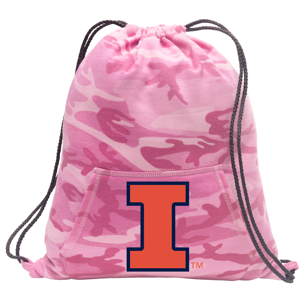 LSU Backpack COOL PINK CAMO CINCH PACKS Drawstring Bags 