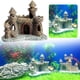 thumbnail image 2 of Antiguo castillo villa pecera acuario decoración artesanía casa adorno W4T1, 2 of 5