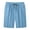 Blue, variant on Glisme Pants For Men Solid Color Elastic Waist With Drawstring Summer Quick Dry Men Casual Trousers Size L Army Green
