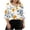 Yellow-Floral, variant on Summer Cardigans for Women with Pockets Sleeveless Dressy Casual Lightweight Casual Open Front Outerwear Vest (XL, Navy)