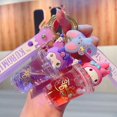 thumbnail image 2 of Llavero acrílico de Anime Sanrio, serie de cuatro estrellas, Kuromi Cinnamoroll, MyMelody, regalo para pareja de niñas, novedad de 2022 Fivean unisex, 2 of 2