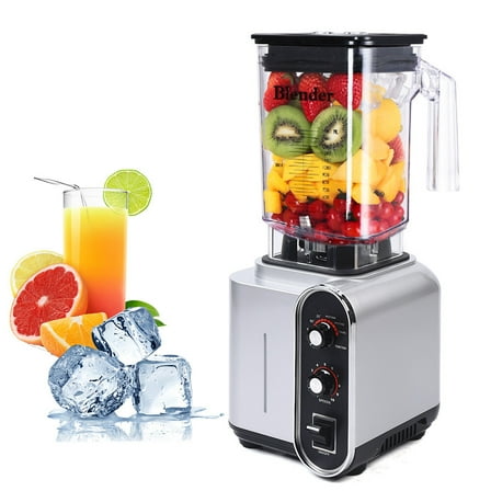 Commercial Blender 2200W Mixer Power Smoothie Juicer Shakes Maker Heavy Duty