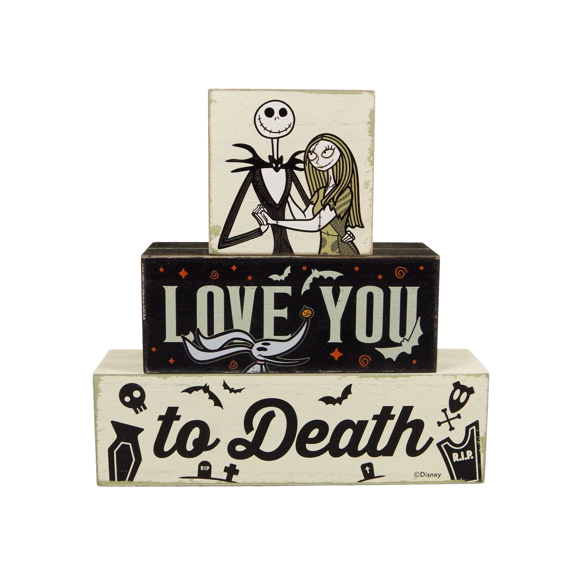 The Nightmare Before Christmas Tabletop Decoration, I Love You