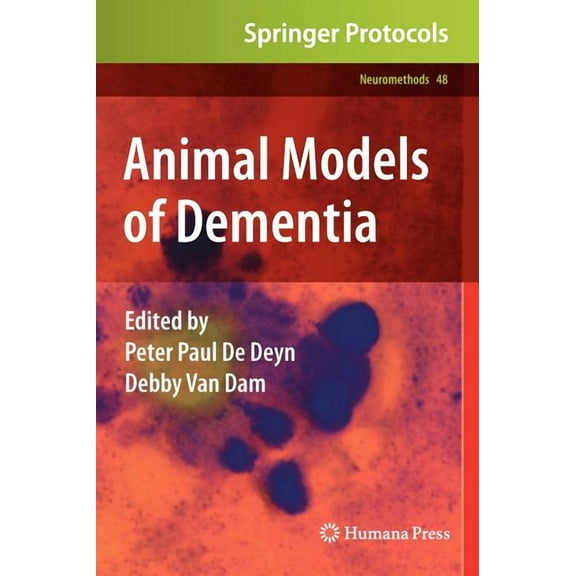 Neuromethods Animal Models of Dementia, Book 48, (Hardcover)
