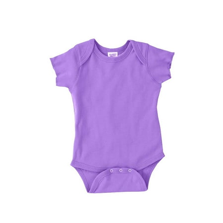 

Rabbit Skins Infant Baby Rib Lap Shoulder Creeper Style 4400