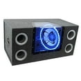 thumbnail image 1 of PYRAMID 12"1200W Car Audio Sub Box Subwoofer Bandpass Box Subs (Refurbished), 1 of 9