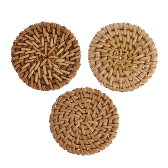 3pcs Hand Woven Personality Jewelry Pendants Creative Necklace DIY Charm