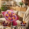 thumbnail image 5 of FLOPESN DIY Pearl Painting with Frame,Self-Adhesive, Healing, Stress-Relieving Home Wall Decoration, Painting with Colored Canvas Frame Tools-Hibiscus, 5 of 8