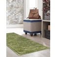 thumbnail image 6 of Unique Loom Bromley Collection Area Rug - Wells (2' x 13' 1" Runner Green/Ivory), 6 of 6