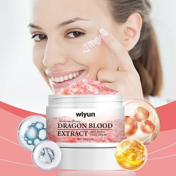 Surpdew Bloodss Moisturizing Face Cream Moisturizing Wrinkle Resisting Antis Aging Light Line Care Face Cream Red Free Size