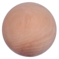 thumbnail image 2 of Wooden Round Ball Wood Arts Craft Blank Wood Circle DIY Projects Accessory, 2 of 5
