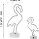 thumbnail image 4 of Luz de neón rosa con base de soporte - Lámpara de neón rosa - Funciona con pilas/USB - Para dormitorio - Decoración de fiesta para bar y Navidad, 4 of 5