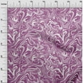 thumbnail image 3 of oneOone Georgette Viscose Purple Fabric Abstract Marble Dress Material Fabric Print Fabric By The Yard 42 Inch Wide, 3 of 6