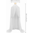 thumbnail image 4 of Mosquitera infantil con forma de cúpula, tienda de campaña, dosel para cama, mosquitera, ropa de cama con encaje redondo, casa de juegos para bebés, niños y niñas, color rosa, 4 of 5