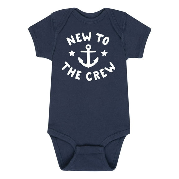 Instant Message - New To The Crew - Infant Baby One Piece