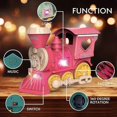 thumbnail image 2 of 2025 Suitable Baby Toy Trains, 360Self-Spinning Train Toys with Stunning 3D Lights and Music, Automatic Steering, 2 of 5