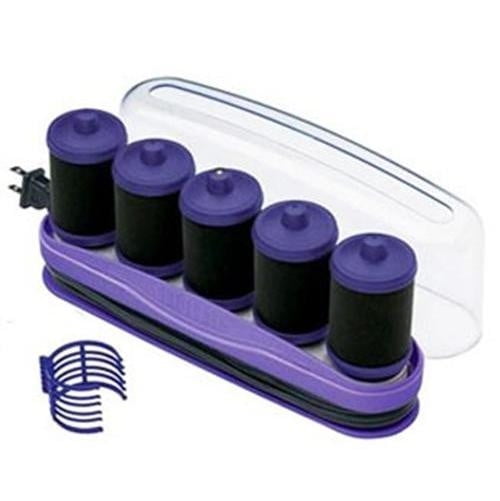 Hot Tools Supersize Flocked Travel Hair Rollers 13/4" Inches 1357