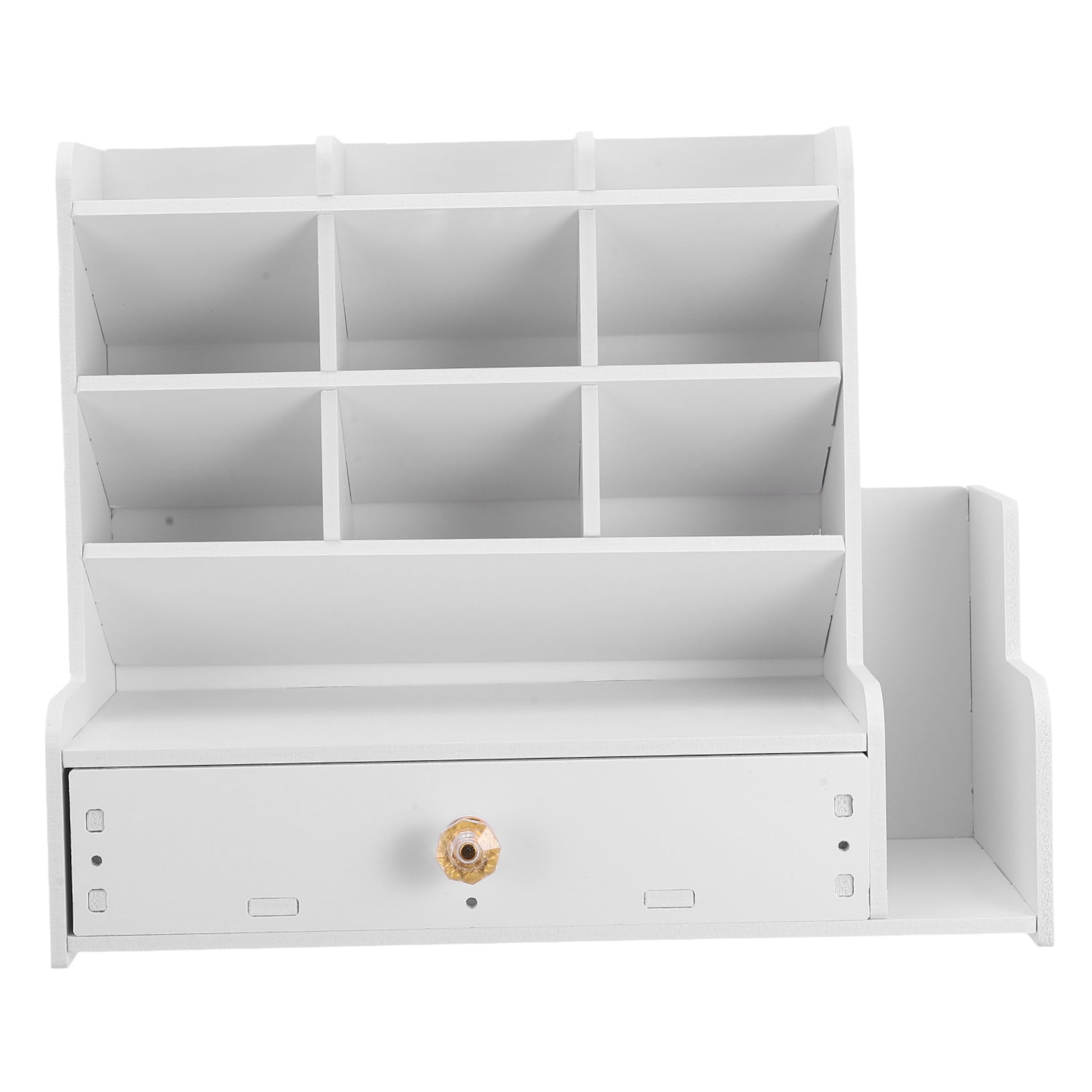 RENACLIPY Portable White Marker Organizer with Strong Wood Plastic Composite Material