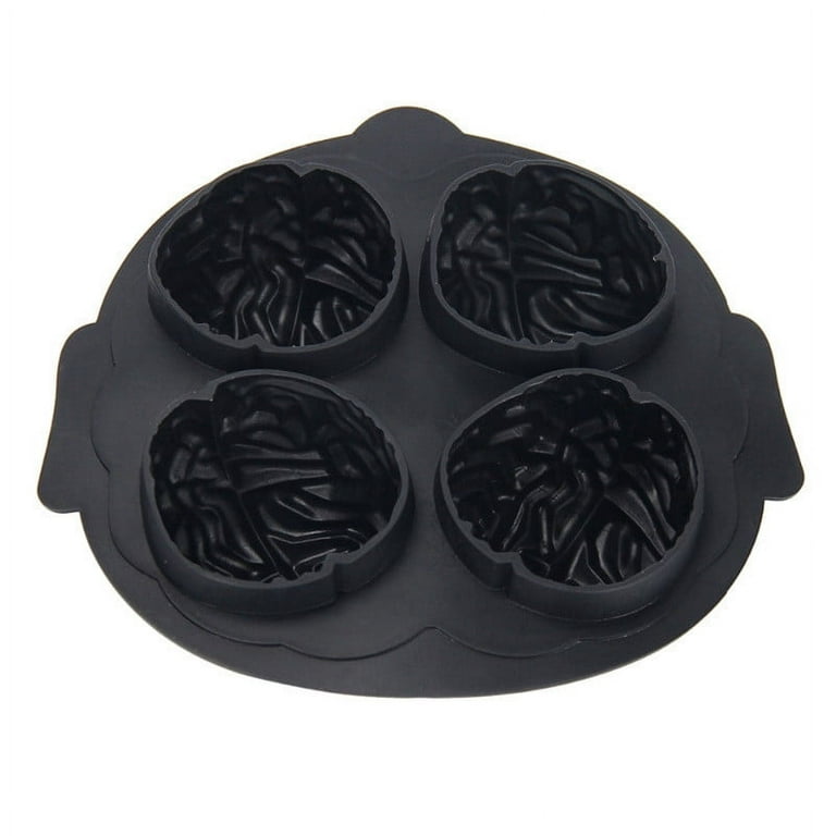 3D Ice Cube Mold Brain/Skull/Rose/Diamond Silicone Ice Cube Tray for  Whiskey, Cocktails, Beverages, Iced Tea & Coffee 