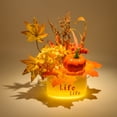 thumbnail image 1 of Fall Decorations - 8.66*7.48 Inch Artificial Pumpkin Decor Stems Battery Operated Fall Halloween Thanksgiving Home Decor Table Living Room Flower Decoration, 1 of 7