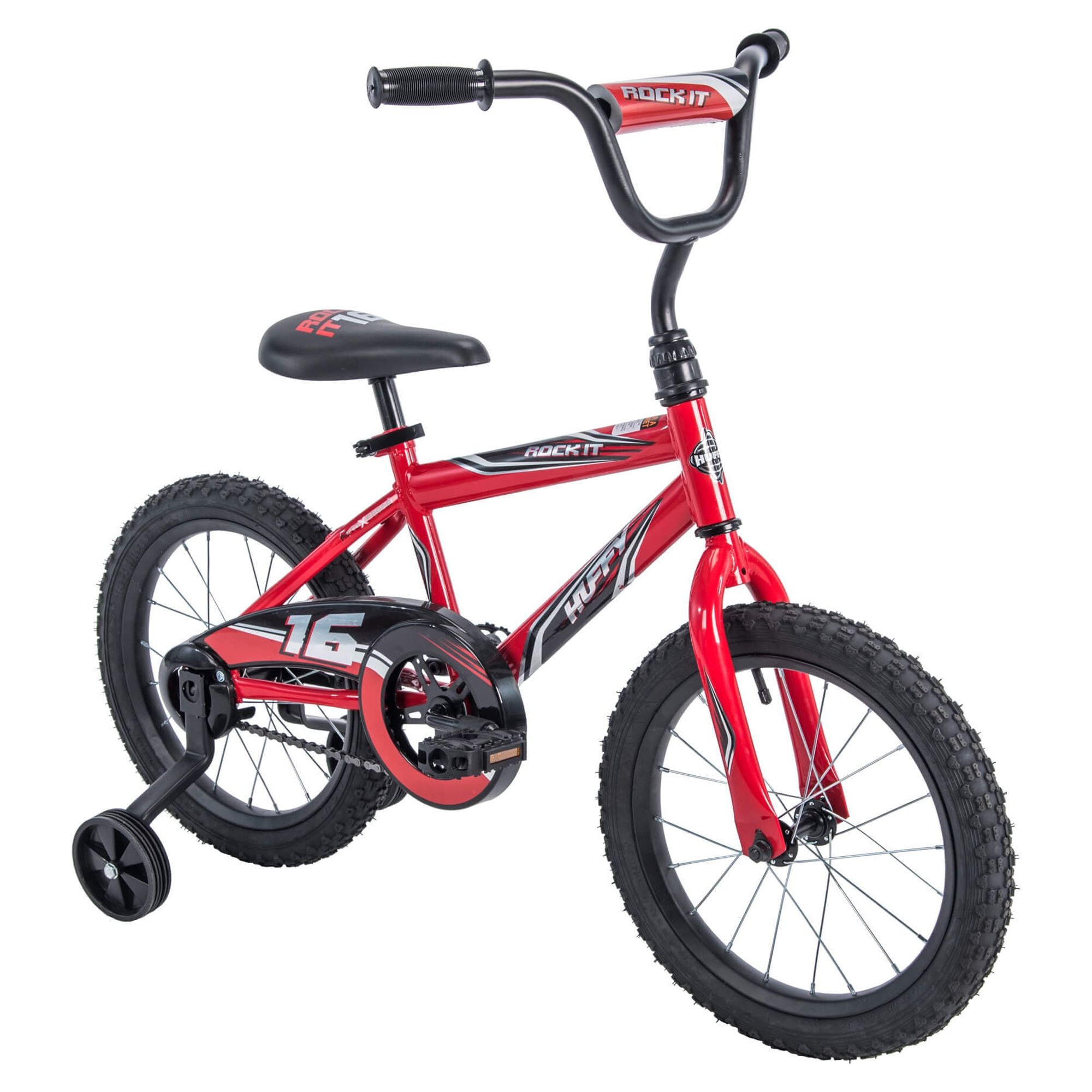 Huffy 16 in. Rock It Kids Bike for Boy Ages 4 and up, Child, Red - image 2 of 10
