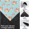 thumbnail image 3 of Pioneer Flower Floral Print Pattern Kitchen Rugs Sets Of 3,Kitchen Runner Rugs Non Skid Washable,Decorative Kitchen Floor Mats for Kitchen,Sink,Laundry,17"x30"+ 17"x47" + 17"x59", 3 of 6