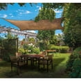 thumbnail image 3 of ShelterLogic 12 x 12 ft Sand Shade Sail Square - Heavyweight (Attachment Point/Pole Not Included), 3 of 4