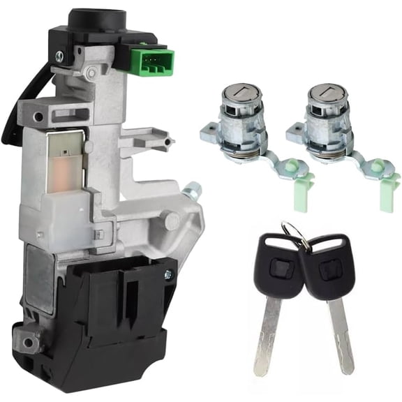 Complete set Ignition Switch Cylinder Door Lock and Keys Replacement For Honda CR-V 2002-2006 Civic 1.3L 1.7L 2003-2005 72185-S9A-013