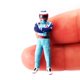 thumbnail image 2 of Personaje 1:64 s de personas de resina Racer Doll modelo diseño Zulema  escena personas figura, 2 of 6