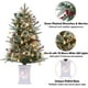 thumbnail image 2 of Árbol de Navidad Artificial de 0.91 m (3 Pies) | Nieve Flocada + 78 LEDs Cálidos + Decoración Preinstalada | Montaje Rápido 3 Minutos, Base Estable, 2 of 8