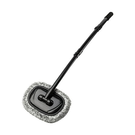 Total Detailing Car Cleaning Brush, Telescopic Microfiber Mop Brush, 43.3 in ch