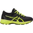 thumbnail image 1 of ASICS Chaussures de Course pour Enfants GT-1000 6 GS Noir/vert Énergie/argent - C740N.9077, 1 of 6