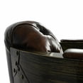 thumbnail image 4 of MARQUESSLIFE 100% GENUNIE LEATHER HANDMADE TUFTED COUCH INDUSTRIAL SINGLE SOFA, 4 of 9