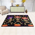 thumbnail image 3 of Non-Slip Area Rug 31"x20" Indoor Washable Floor Mats Carpet Printed for Living Room, Bedroom, Home Decor Dancing Skeleton, 3 of 7