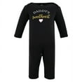 thumbnail image 4 of Hudson Baby Infant Girls Cotton Coveralls, Mom Dad Toile, 0-3 Months, 4 of 5