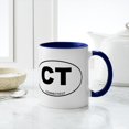 thumbnail image 6 of CafePress - Connecticut State Mug - 11 oz Ceramic Mug - Novelty Coffee Tea Cup, 6 of 6