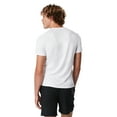 thumbnail image 3 of Speedo Men's Adult Easy Dry Short Sleeve Rash Guard Swim Tee - White, Size: M, 3 of 3