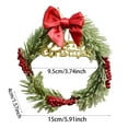 thumbnail image 2 of Elegant Holiday Wreath for Front Door with Natural and Berries for Festive Indoor and Outdoor, 2 of 6