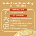 JellO Vanilla Instant Pudding Mix & Pie Filling, 5.1 oz. Box