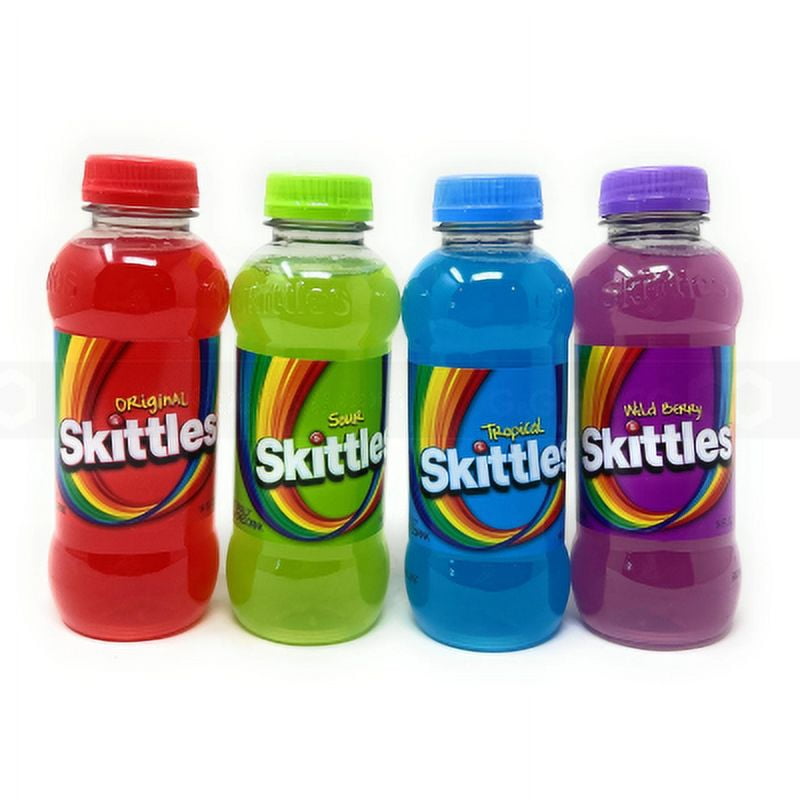 (3 pack) Skittles Original Sour Drink 14oz, 2 Bottles