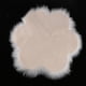 thumbnail image 4 of Alfombra de pelo largo artificial, cojín de yoga peludo, tapete de meditación Blanco, 4 of 8