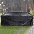 thumbnail image 5 of Patio Furniture Cover Sectional Outdoor Waterproof Square Rectangular Table Chair Set Cover with Windproof Buckle 420D Heavy Duty Rain Snow Anti-UV Sofa Protector for Garden Yard Extra Large, 5 of 7