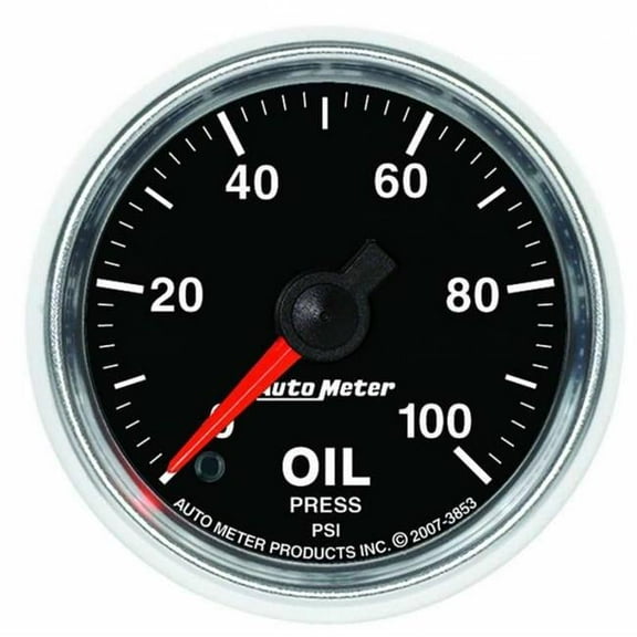 AutoMeter 3853 GS Electric Oil Pressure Gauge