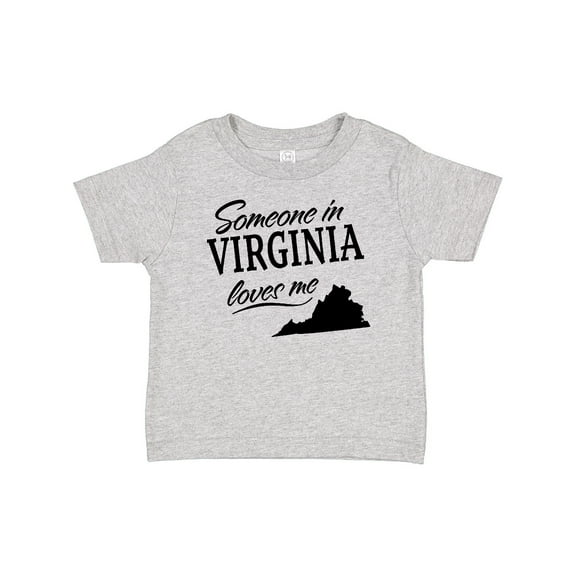 Inktastic Someone in Virginia Loves Me Boys or Girls Baby T-Shirt