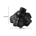thumbnail image 2 of ELAYARD 4Ud Protectores Antihundimiento Para Patas De Exterior Plástico Negro, 2 of 8
